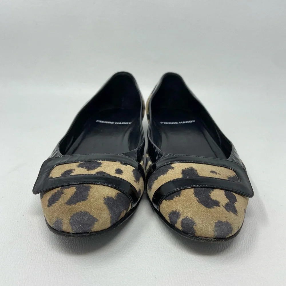 Pierre Hardy Animal Print Leather Ballet Shoes,
Women’s Size EU 36.5/ US 6.5. - Picture 7 of 15